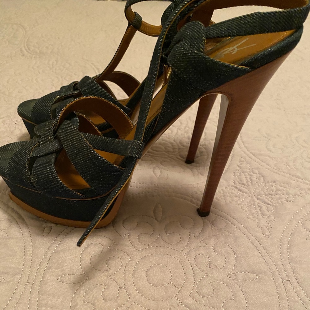 Yves saint Laurent heel platform - Picture 3 of 5